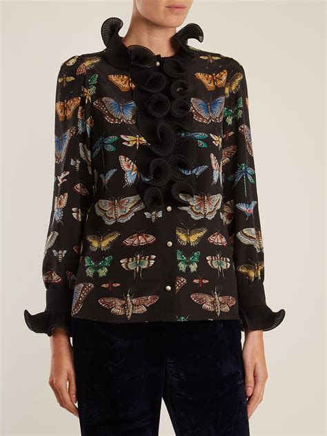 gucci ruffle blouse|gucci inspired blouses.